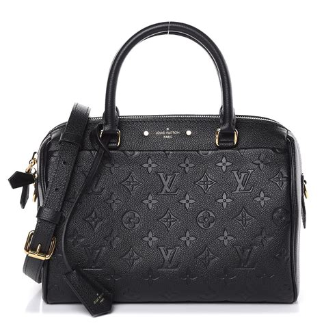 louis vuitton speedy bandouliere black